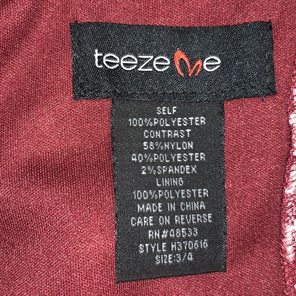 Teeze Me formal dress. Size 3/4 - Picture 3 of 5